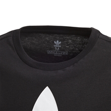 Adidas Trefoil T-shirt Svart Junior hals
