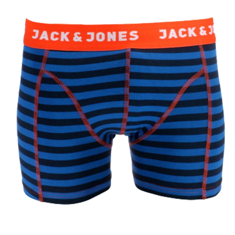 1-Pack Boxerkalsong Herr Classic Blue Randig Blå Jack & Jones