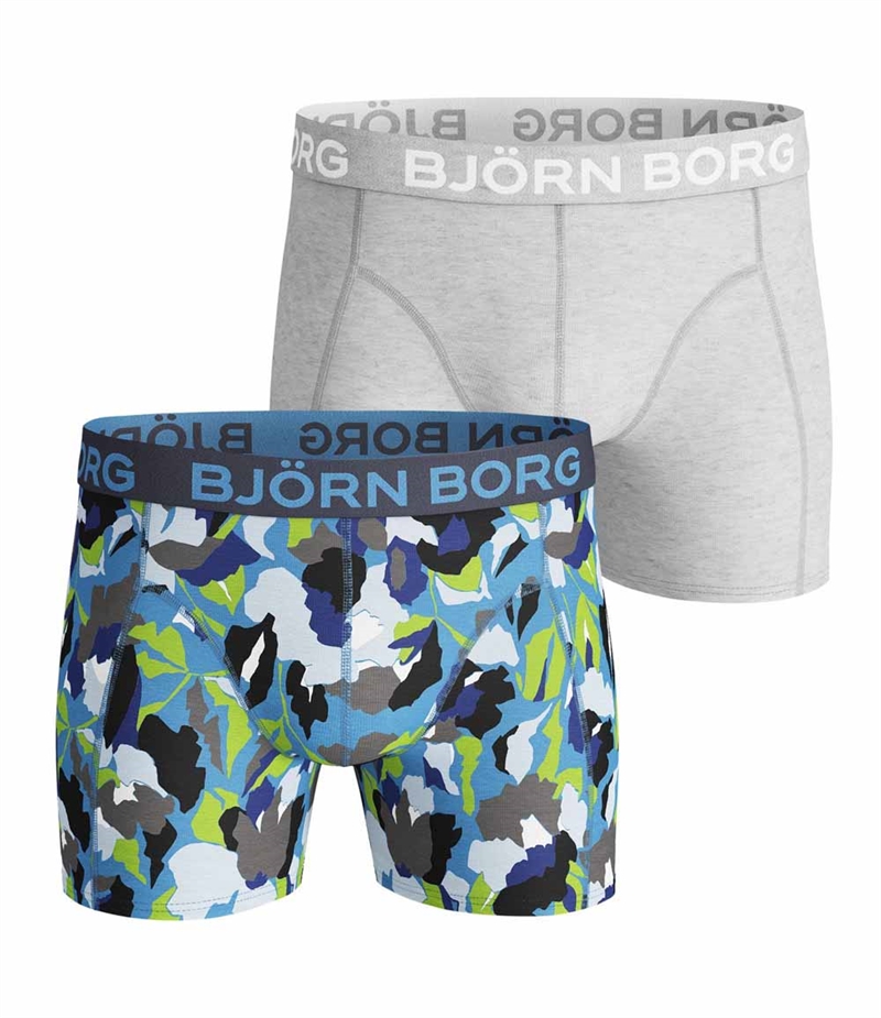 2-Pack Shorts Boxerkalsong Hawaiian Ocean Herr Björn Borg