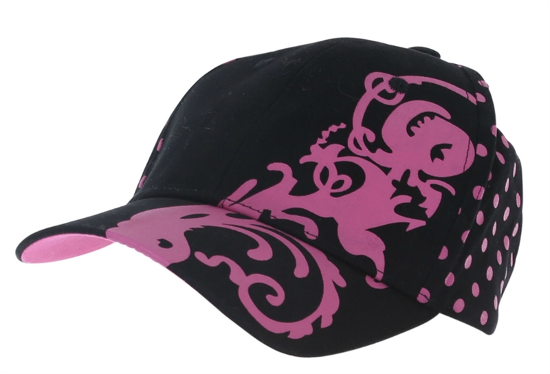 Cap Mini Black Pink