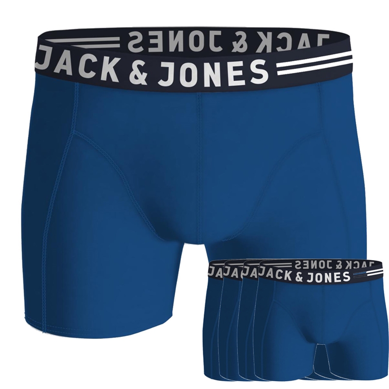 5-Pack Boxerkalsonger Herr Classic Blue Mellanblå Jack & Jones