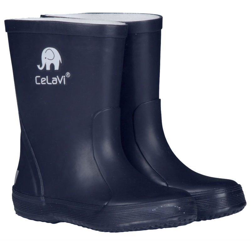 Basic Wellies Solid Dark Navy Ofodrad Stövel Barn