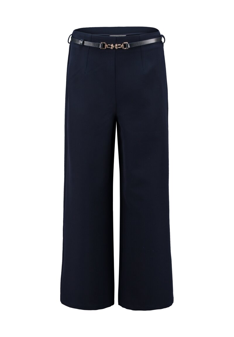 Abigail-Vid-Ankelbyxa-Dam-Navy-Zabaione--Smilebutiken-1