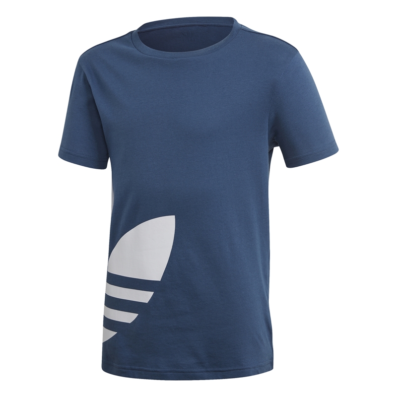 Adidas Big Trefoil T-shirt Junior Marin  (1)