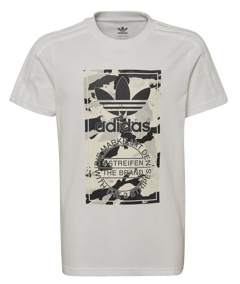 Adidas-Graphic-Camo-T-shirt-Junior-White-1