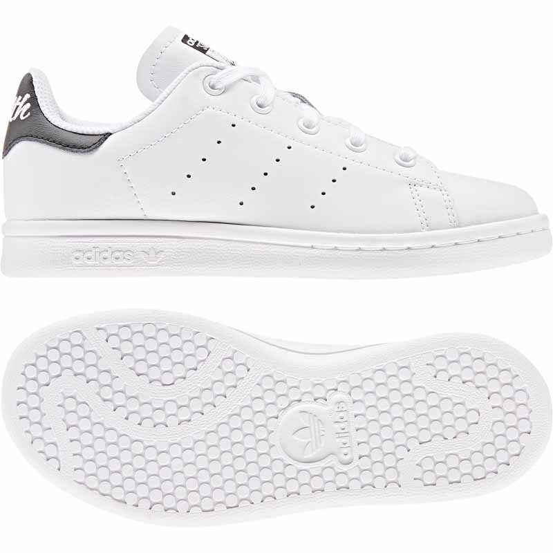 Adidas Stan Smith Skor Barn Vit & Svart