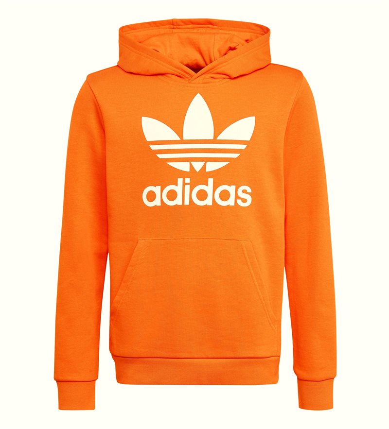 Adidas Trefoil Hoodie Junior Orange
