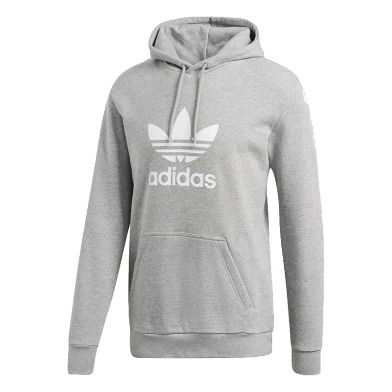 Adidas Trefoil Hoodie Ljusgrå Herr