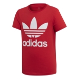 Adidas trefoil t-shirt röd junior (4)