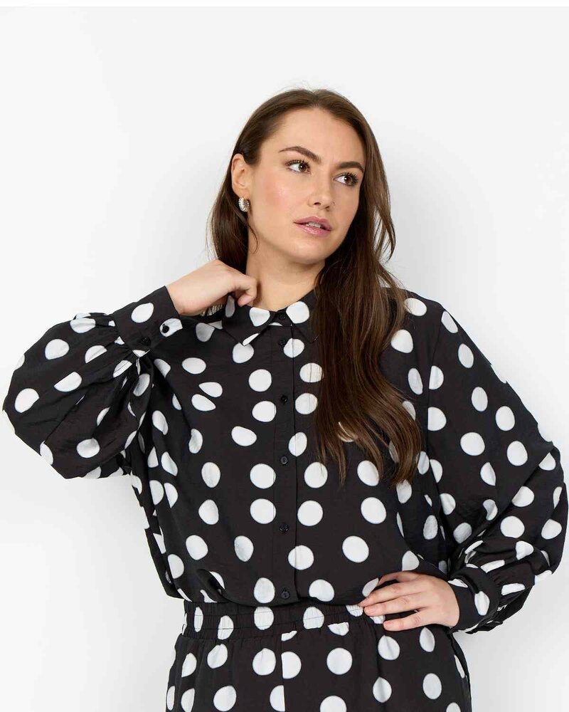 Anaya-2-Skjortblus-Dam-Black-Combi-Wasabiconcept--Smilebutiken-1