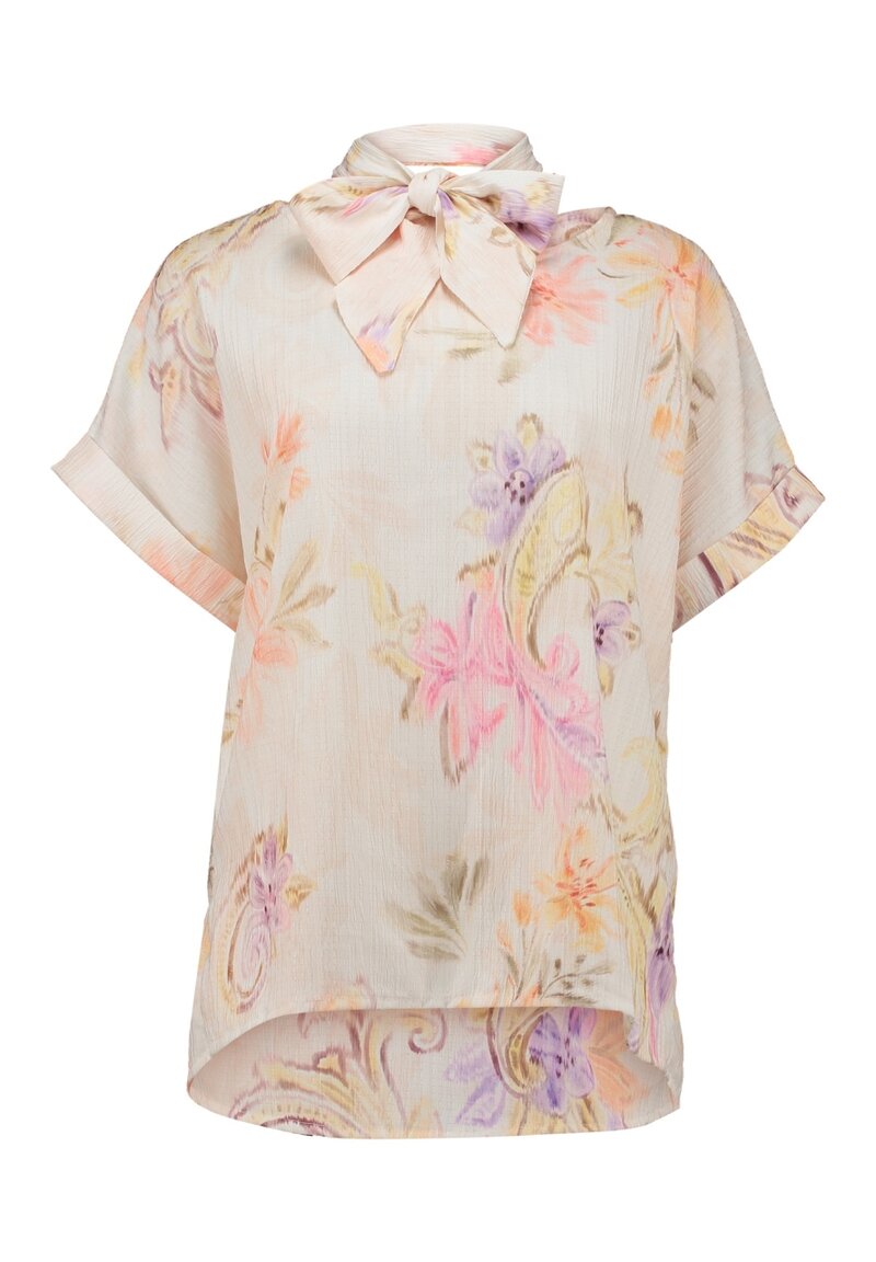 Anni-Topp-med-Scarf-Dam-Light-Beige-Zabaione--Smilebutiken-1