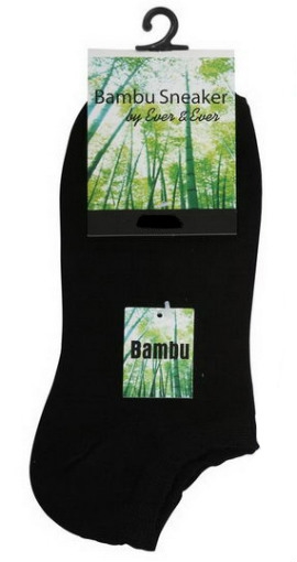 Bambusneaker Black Bambu