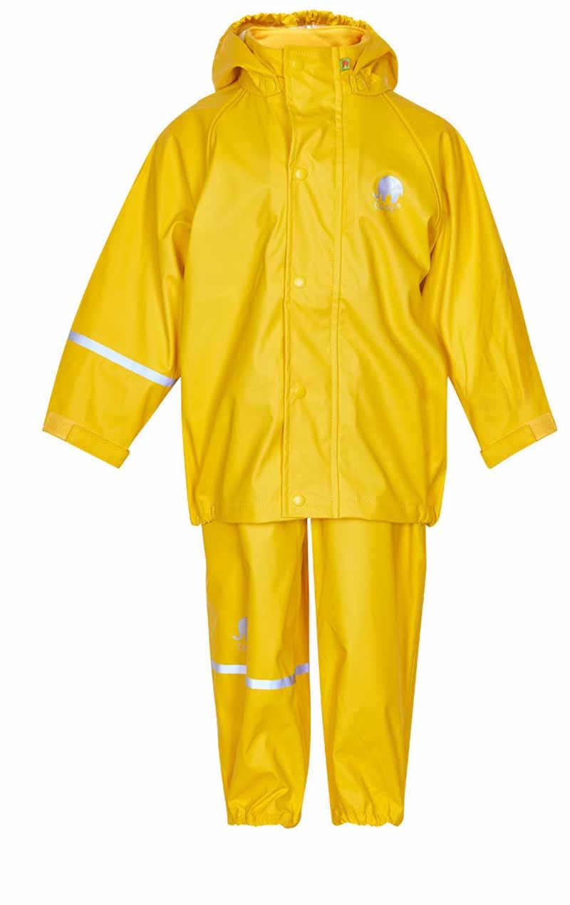 Basic Rainwear Set Yellow Ofodrat regnset Barn