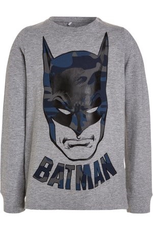 Batman Ackle Ls Top Grey Melange Name it