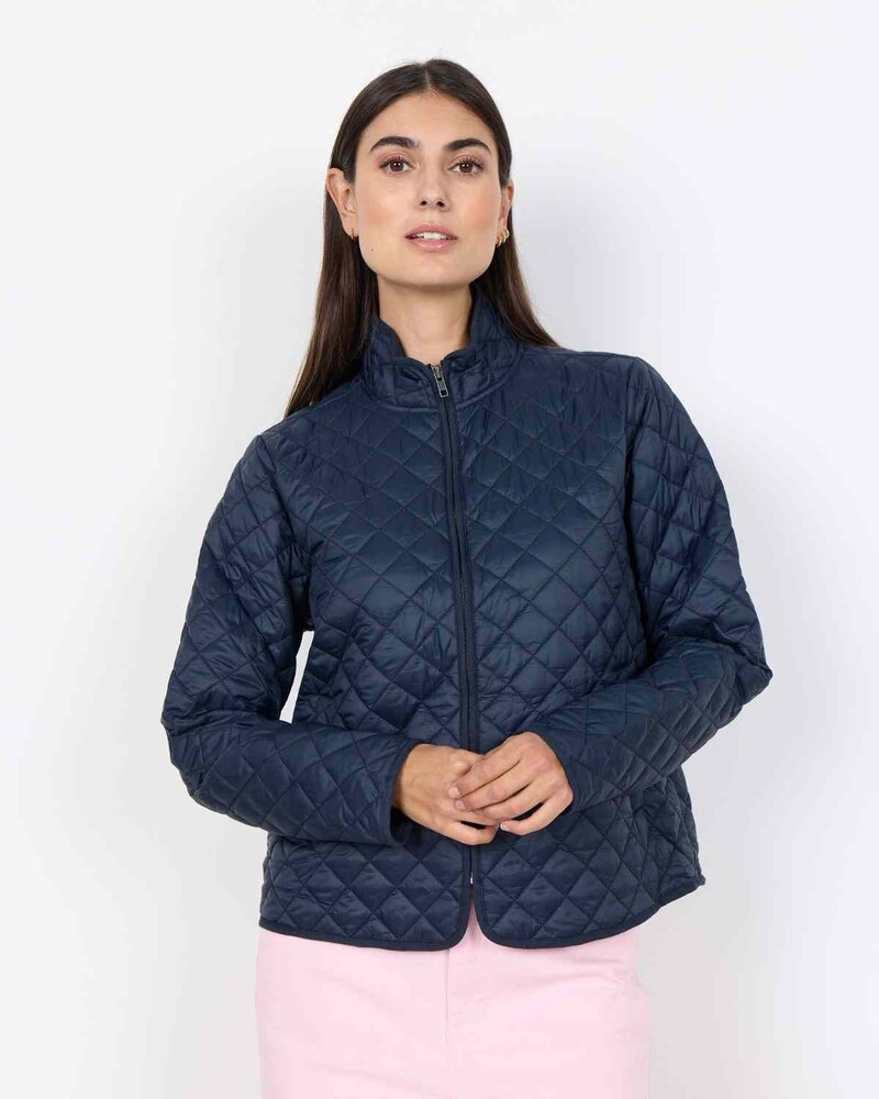 Benete-Quiltad-Jacka-Dam-Navy-Soyaconcept--Smilebutiken-1