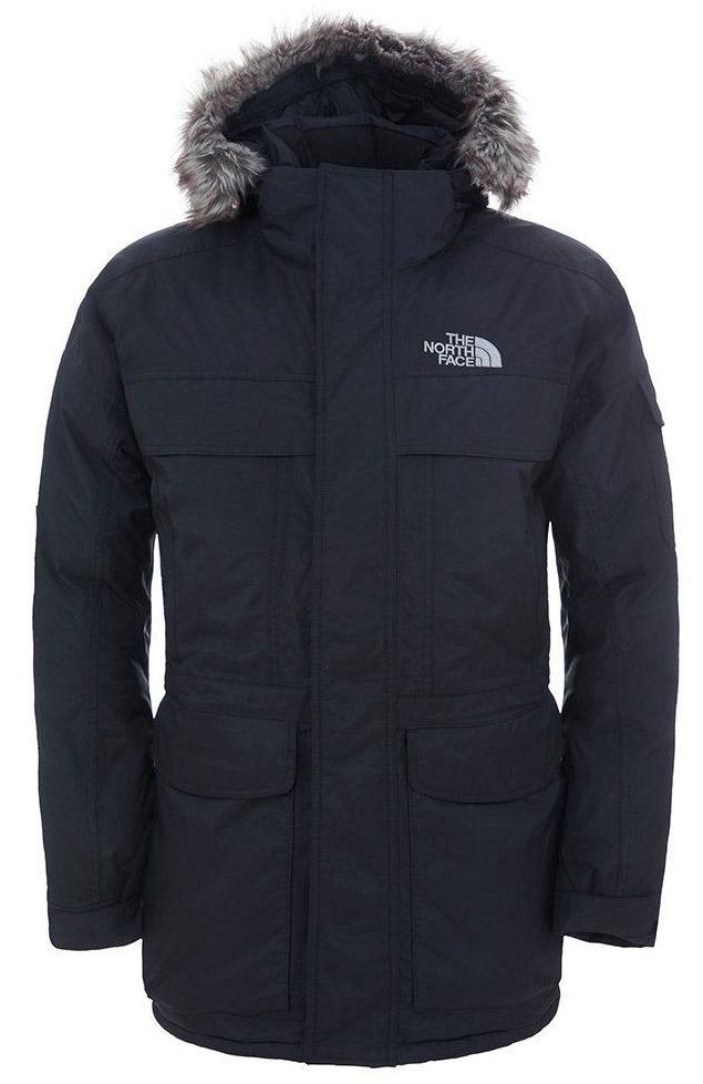 Boys McMurdo Parka Tnf Black Vinterparka Barn