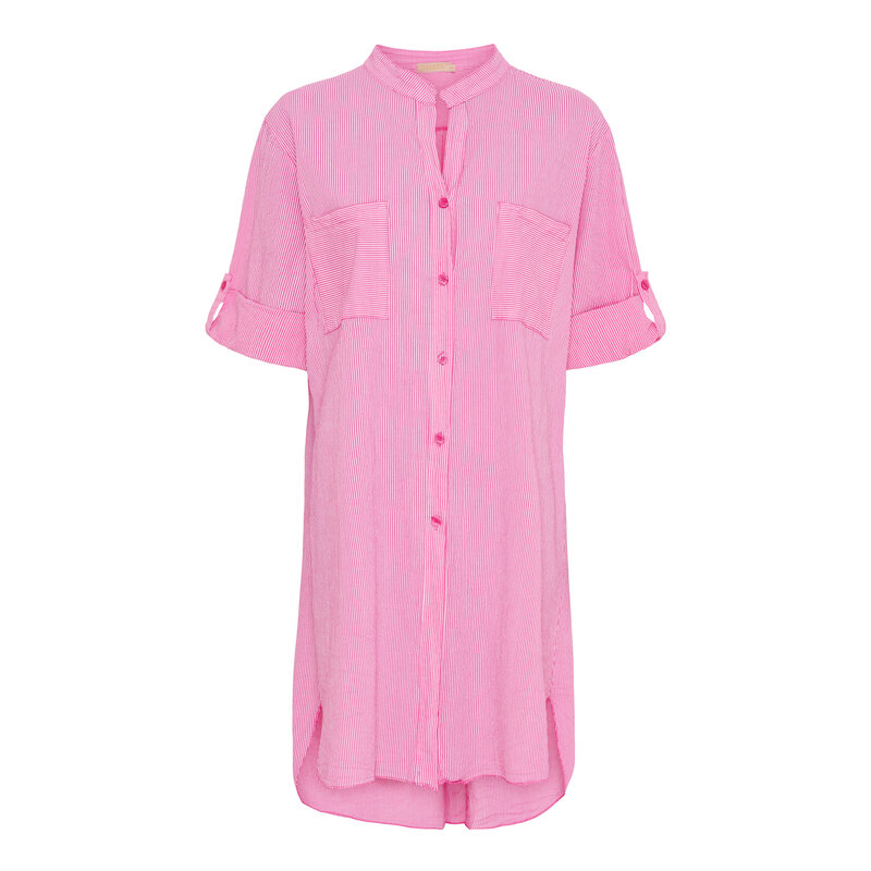 Bugatti-Langskjorta-Dam-Fuxia-Stripe-Marta-du-Chateau--Smilebutiken-1