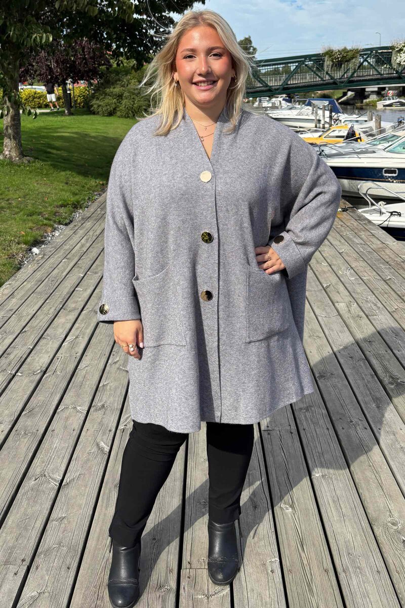 CC-Fashion-Izabelle-Stickad-Cardigan-Dam-Grey-1
