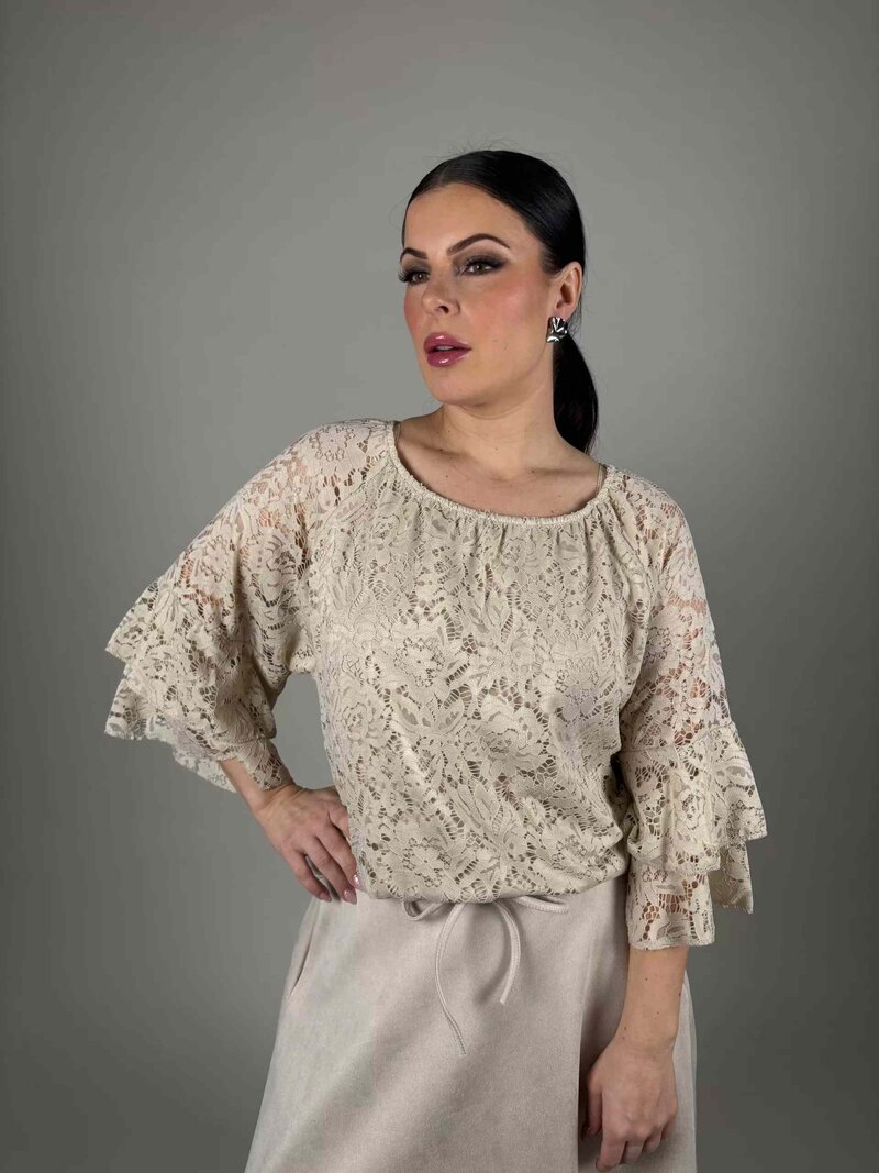 Camicia-Rosalia-Spets-Topp-Dam-Beige-1