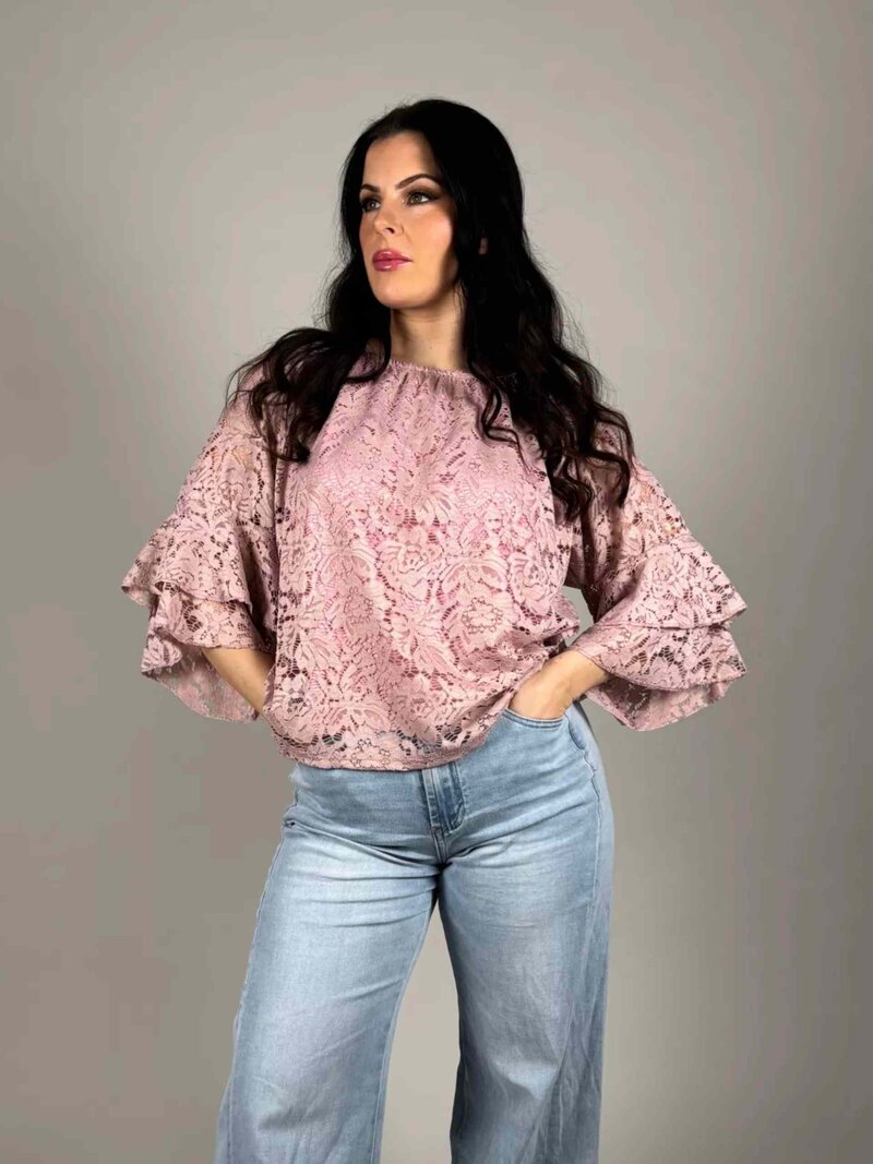 Camicia-Rosalia-Spets-Topp-Dam-Pink-1