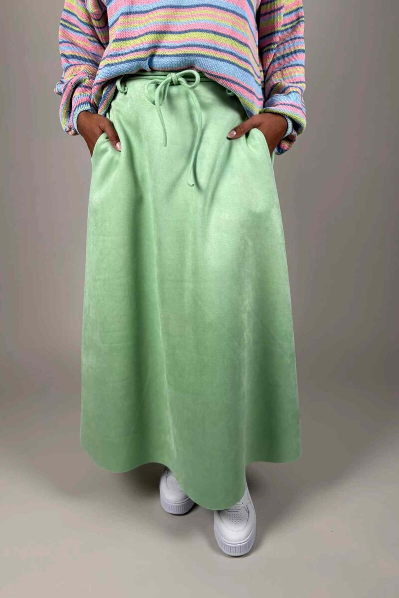 Camicia-Sadie-Kjol-Dam-Green-1