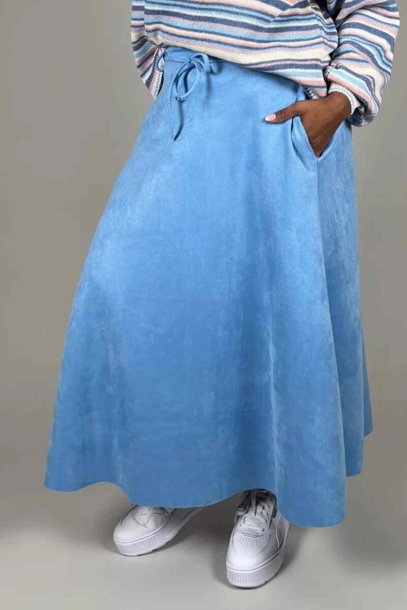 Camicia-Sadie-Kjol-Dam-Light-Blue-1