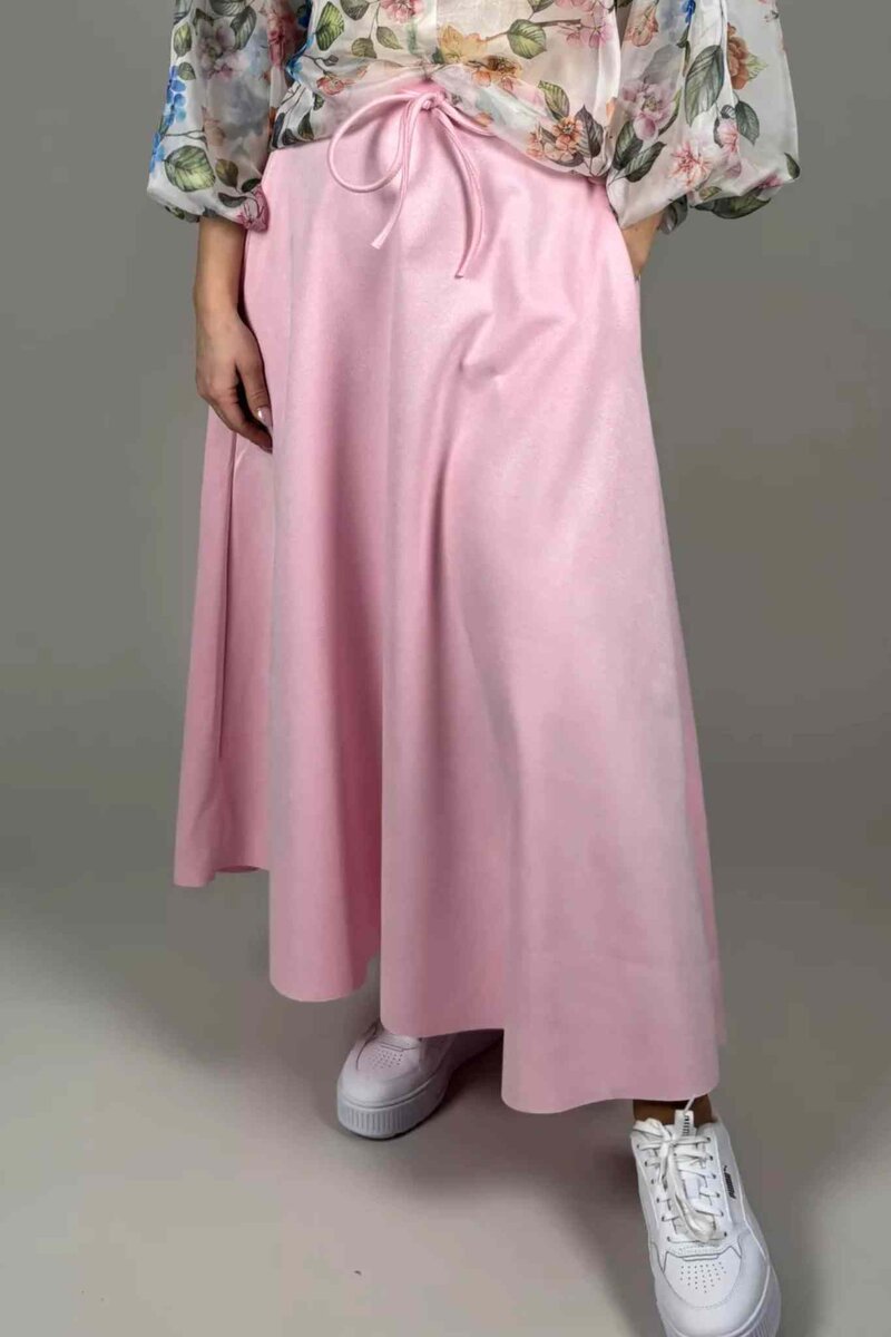 Camicia-Sadie-Kjol-Dam-Pink-1