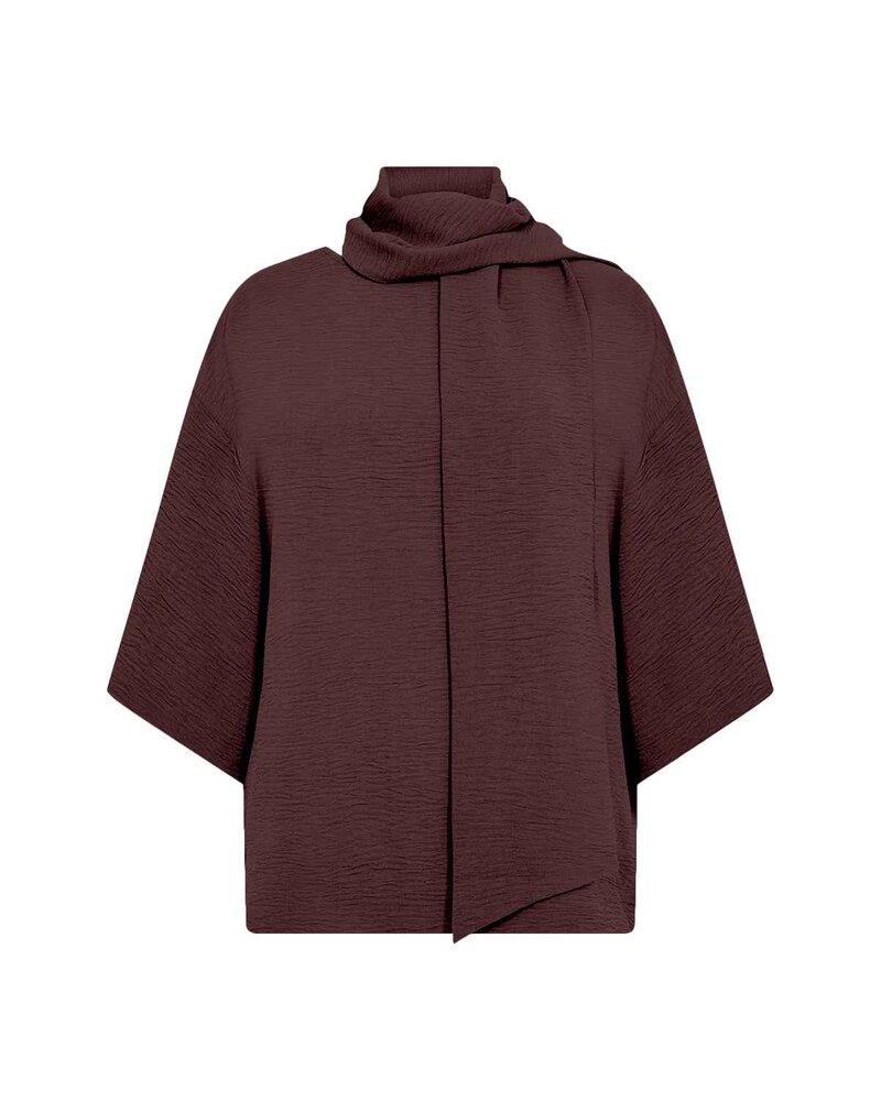 Cath-12-Blus-Med-Scarfdetalj-Dam-Chocolate-Plum-Soyaconcept--Smilebutiken-1