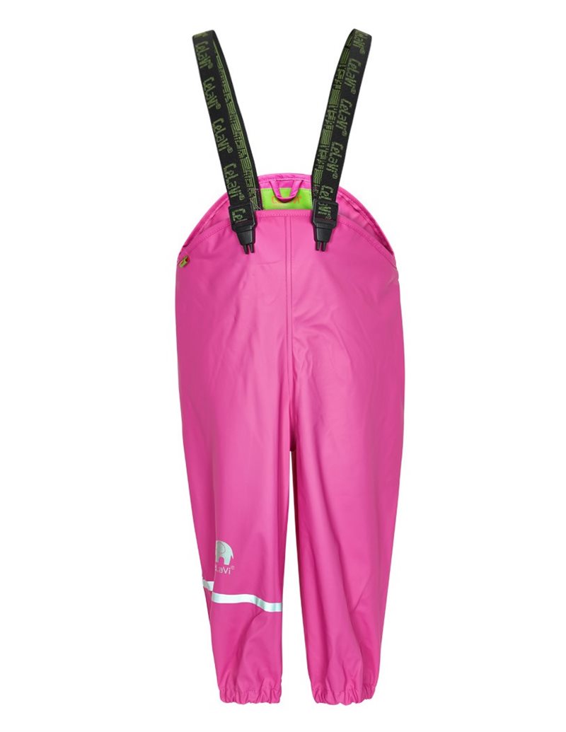 CeLaVi  Rainwear PU Regnbyxa Barn Rosa