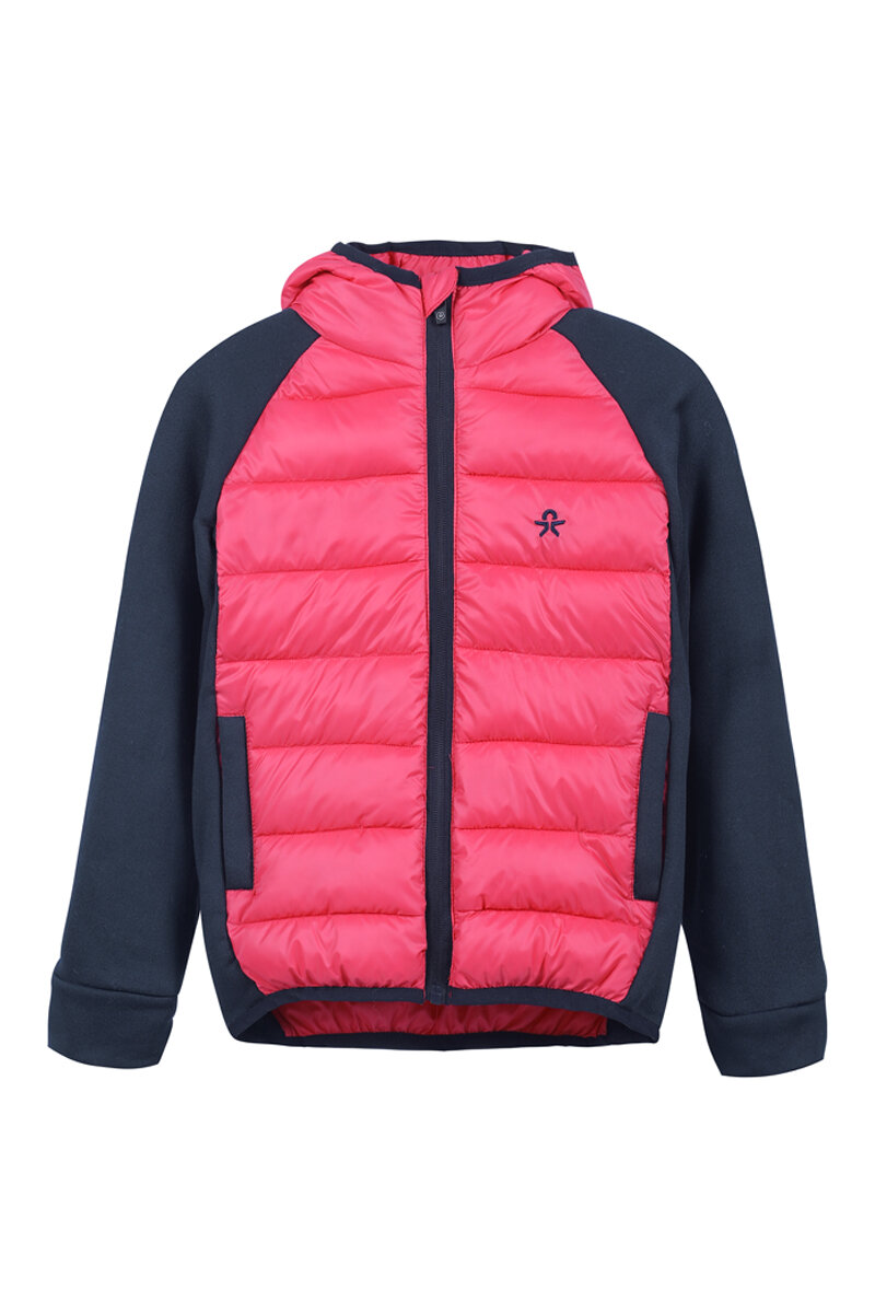 Color-Kids-Hybrid-Fleecejacka-Junior-Teaberry-5