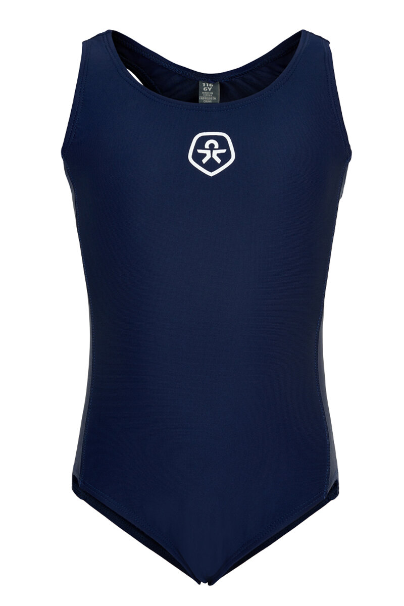 Color-Kids-Swimsuit-Solid-Baddrakt-Barn-Dress-Blues-1
