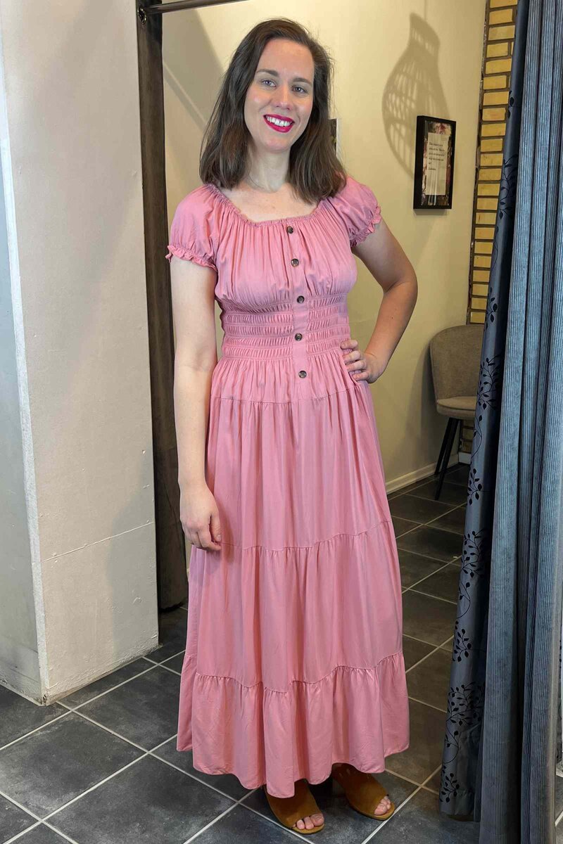 Comeng Fashion Emersyn Klänning Dam Light Pink