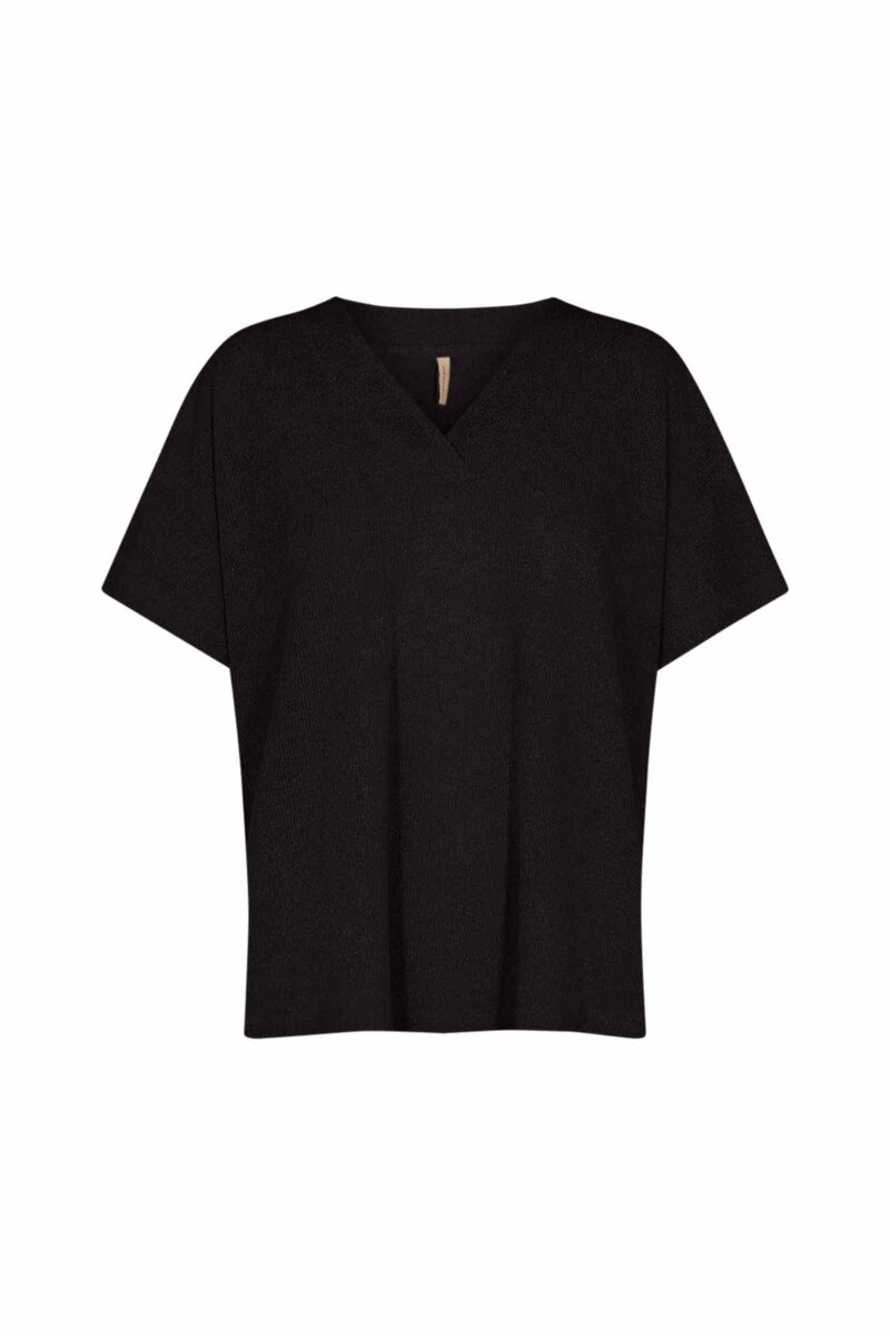Delia-1-V-ringad-T-Shirt-Dam-Black-Soyaconcept--Smilebutiken-1
