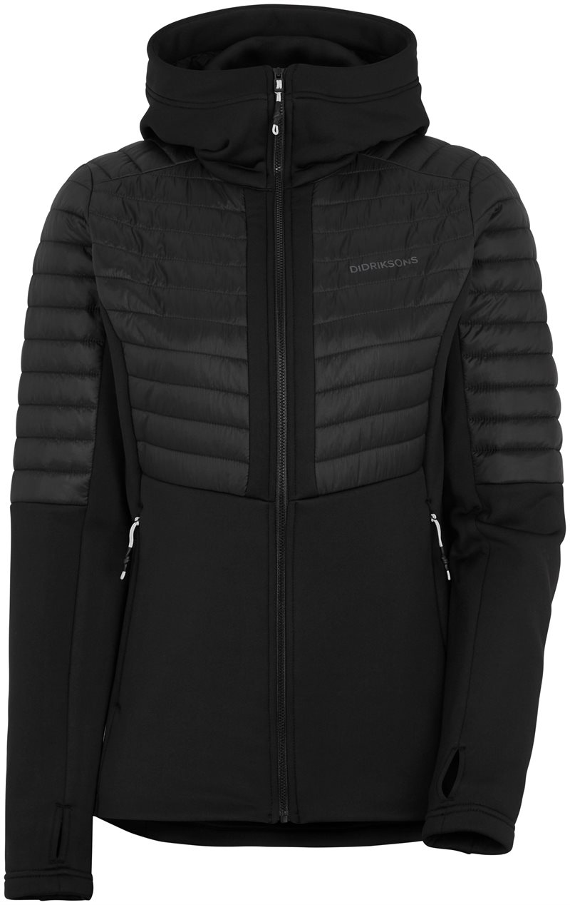 Didriksons Annema Hybridjacka 6 Dam Black