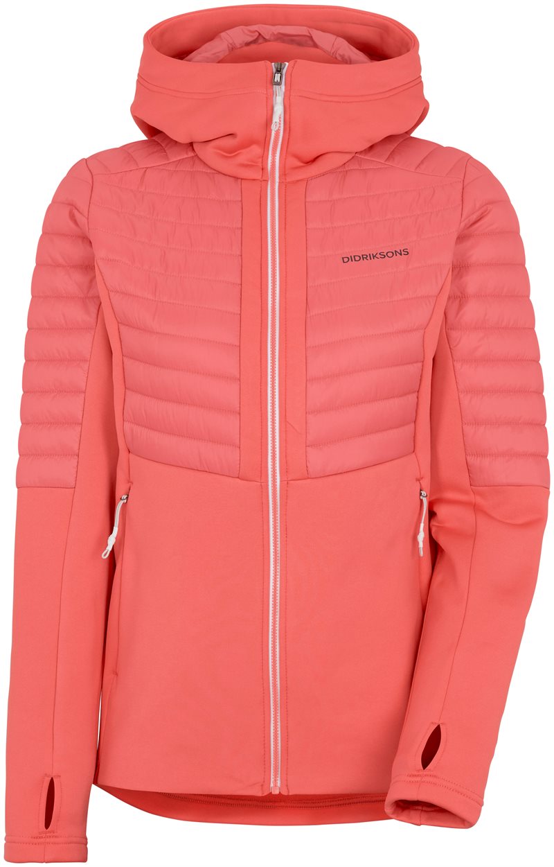 Didriksons Annema Hybridjacka 6 Dam Soft Rose