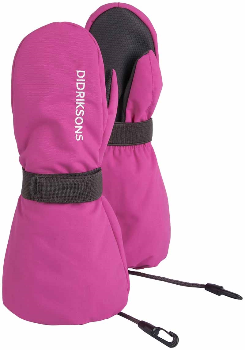 Didriksons Biggles Fodrad Vante 3 Barn Rosa 1