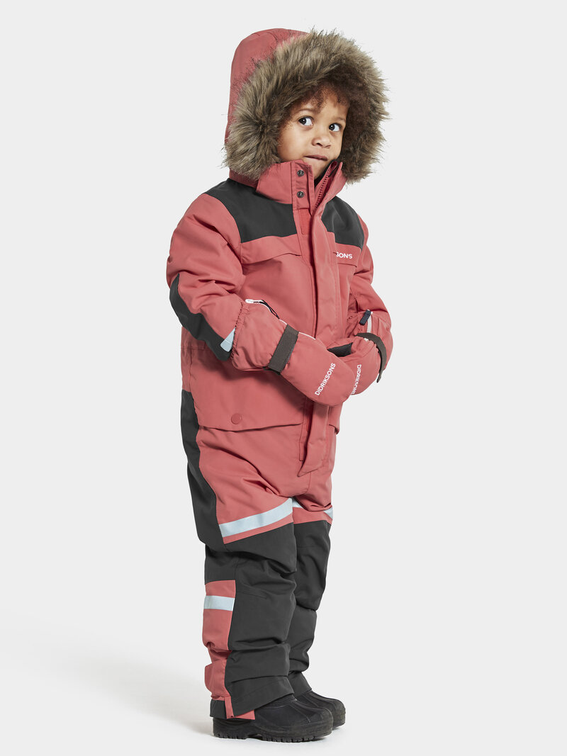 Didriksons-Bjarven-Vinteroverall-Barn-Peach-Rose-1