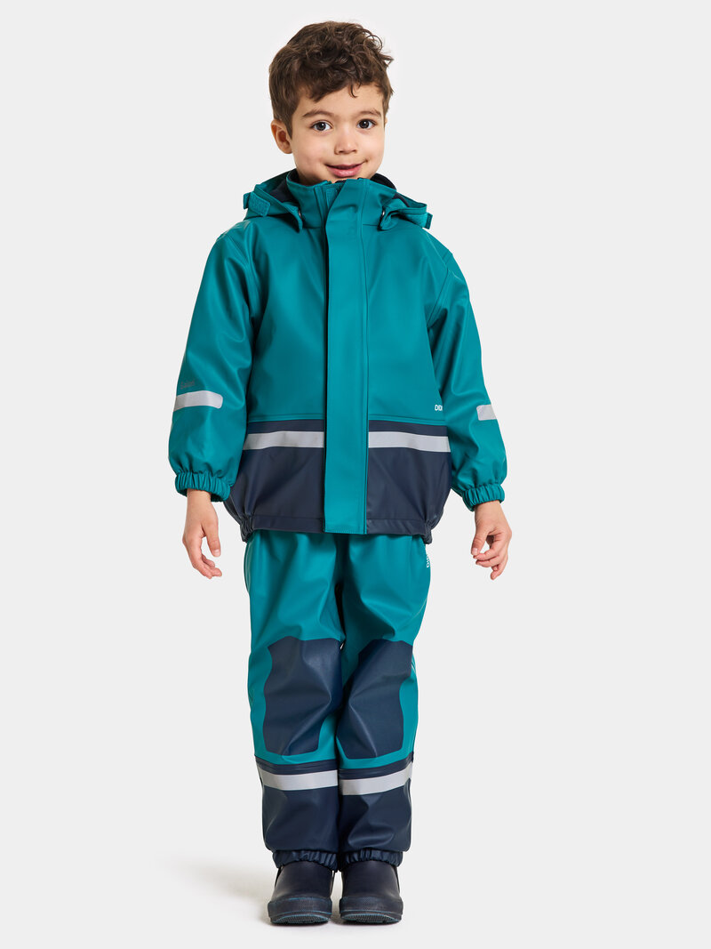 Didriksons-Boardman-Fodrat-Regnset-Barn-Petrol-Green-1