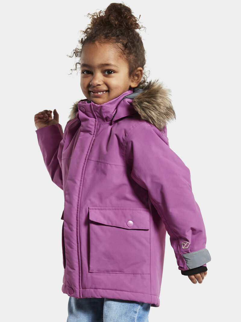 Didriksons-Kure-Vinterparkas-4-Barn-Radiant-Purple-1