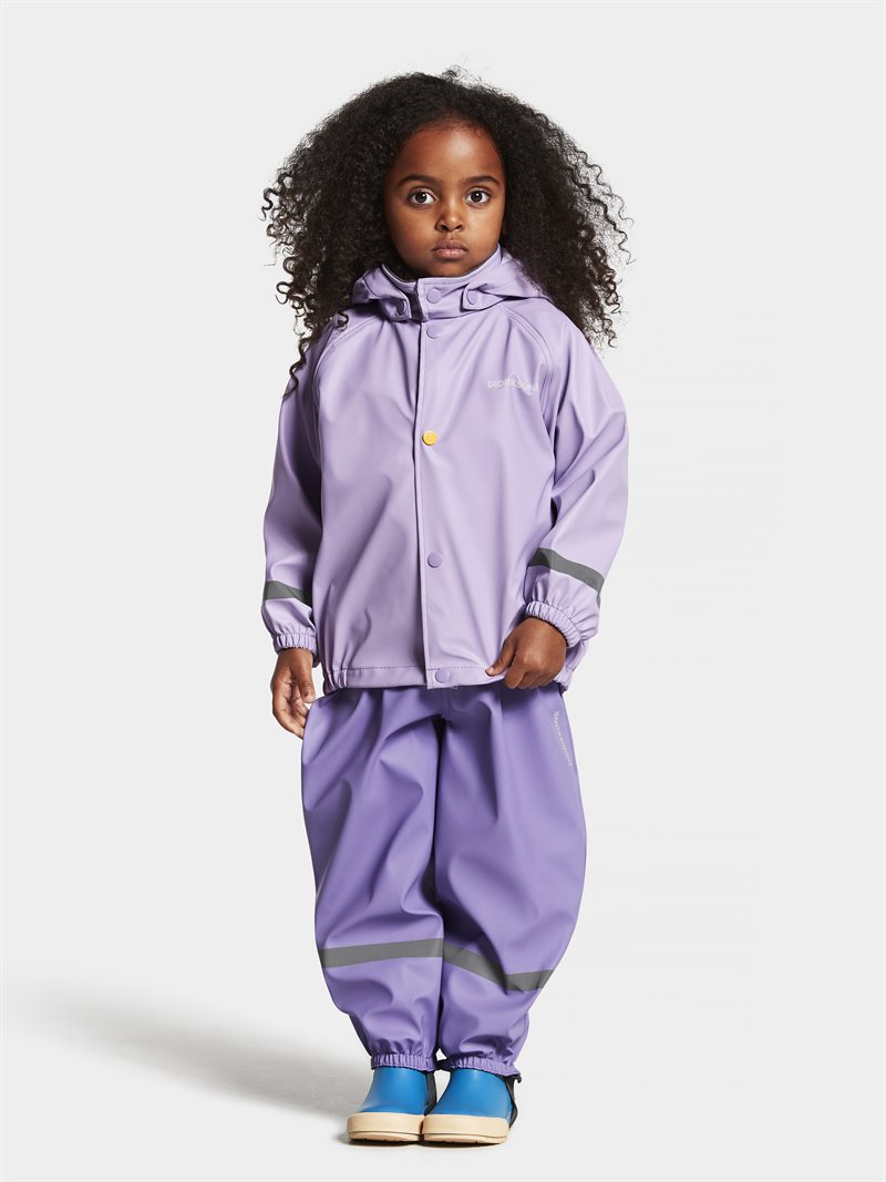 Didriksons Slaskeman 8 ofodrat regnset Barn Digital Purple