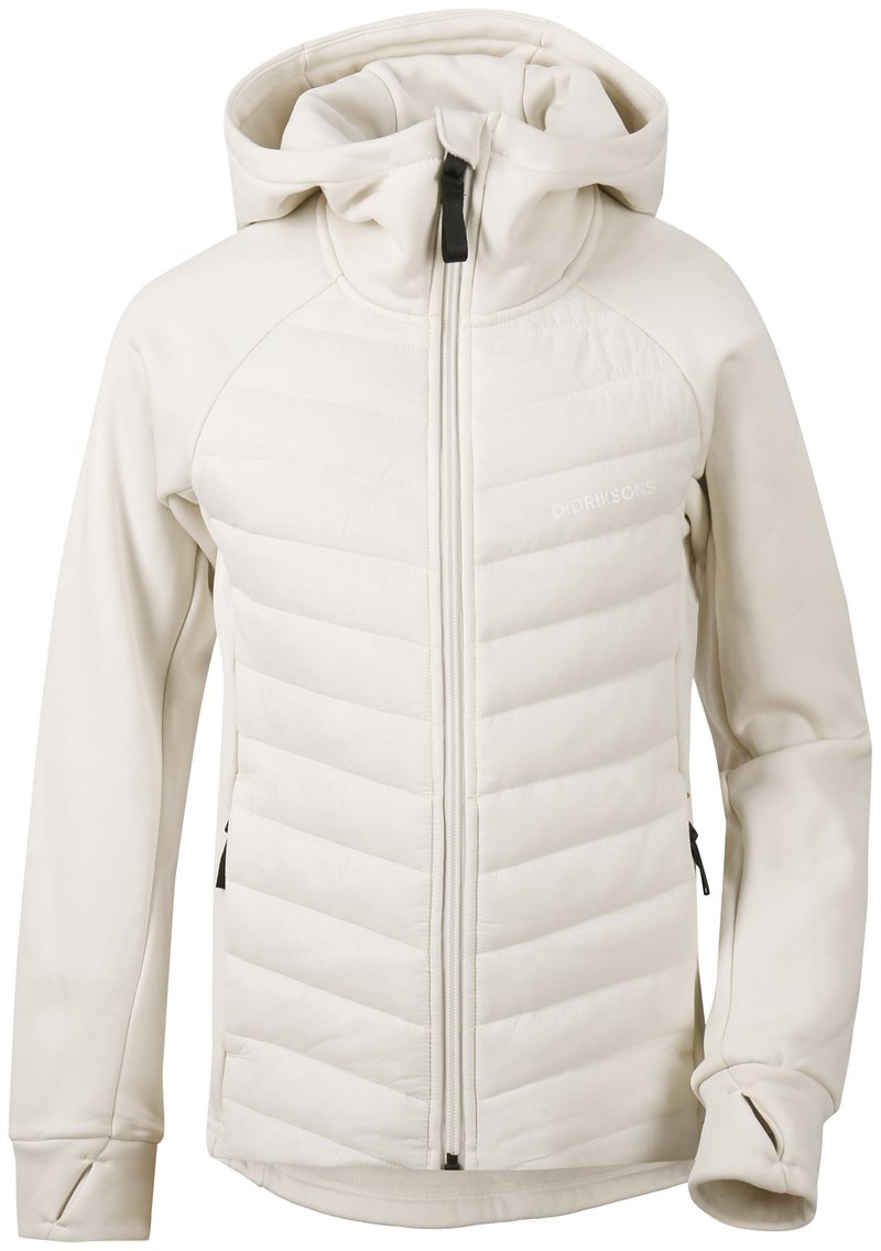 Didriksons Tovik Hybrid Hoodie 4 Junior Shell White