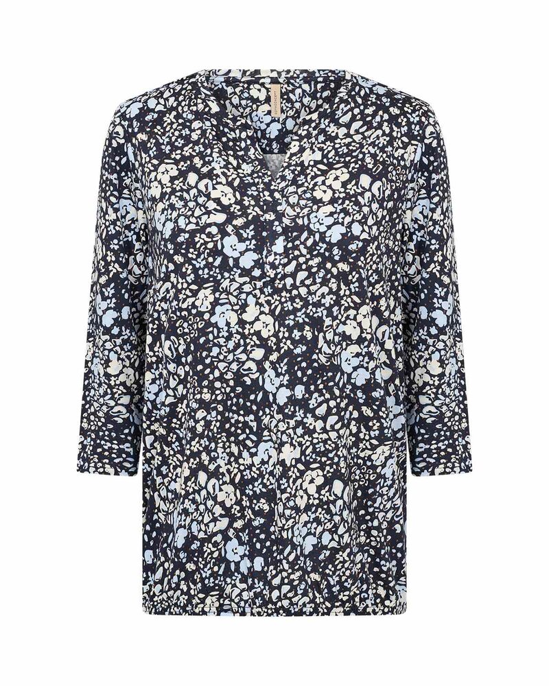 Felicity-546-Topp-Dam-Navy-Combi-Soyaconcept--Smilebutiken-1