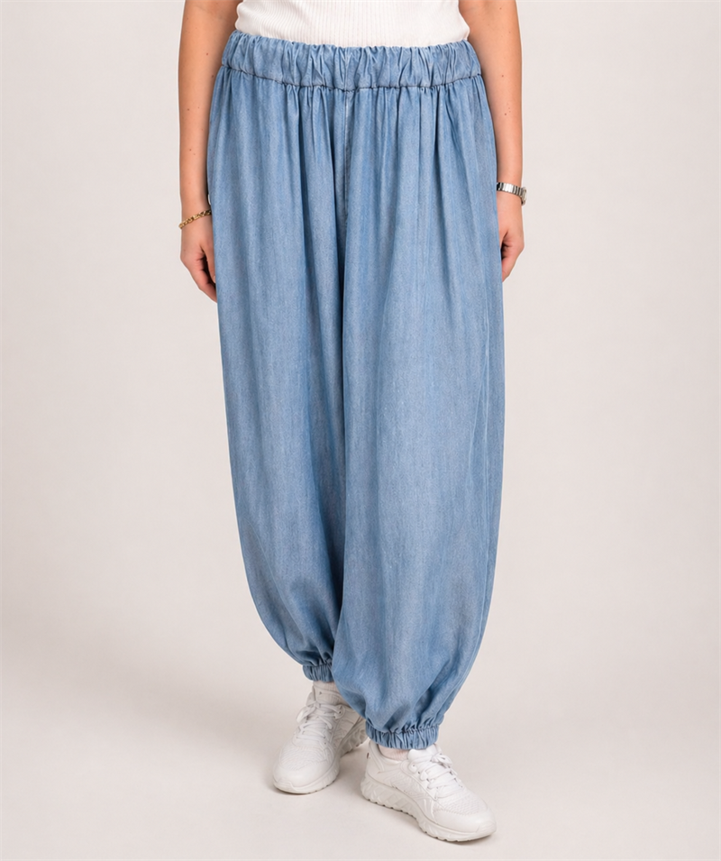 Frederica Ballongbyxa Dam Medium Blue Chica London | Smilebutiken 