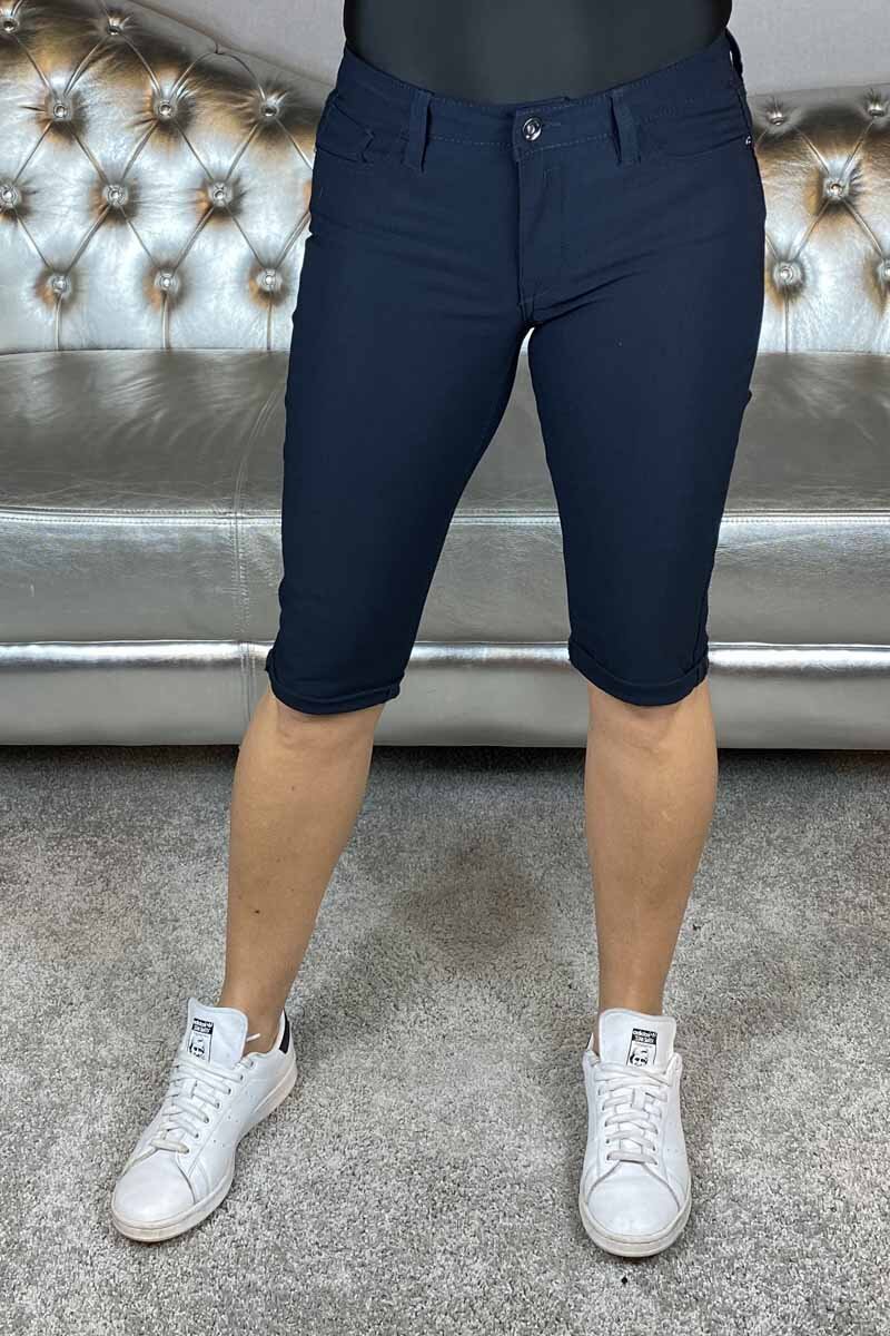 Freequent-Amie-Langa-Shorts-Power-Dam-Morkbla-10