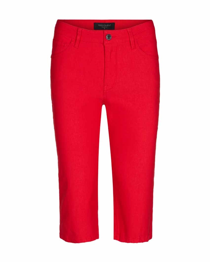 Freequent Amie Shorts Power Dam Röd