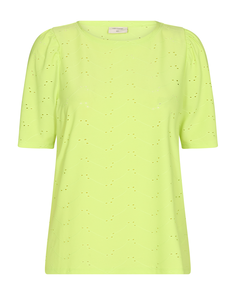 Freequent-Blond-T-shirt-Dam-Sharp-Green-2