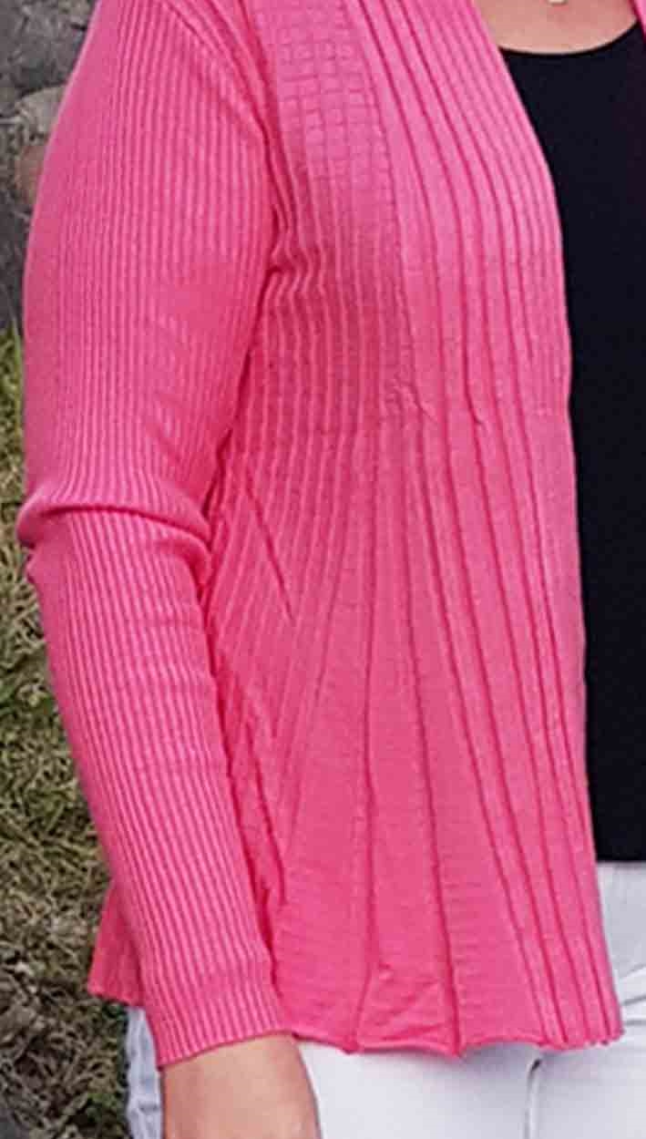 Freequent Claudisse Kort Cardigan Dam Rosa SMILE. Freequent Claudisse Kort Cardigan Dam Rosa SMILE.
