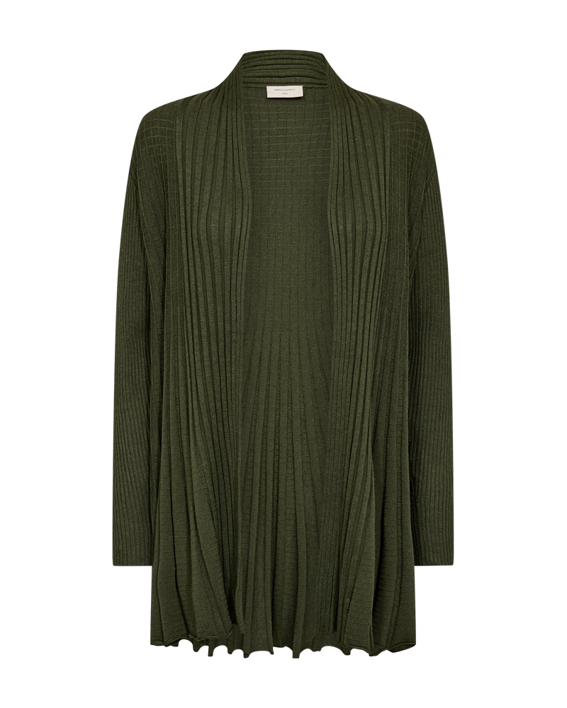 Freequent-Claudisse-Long-Cardigan-Dam-Kombu-Green-Mel-1