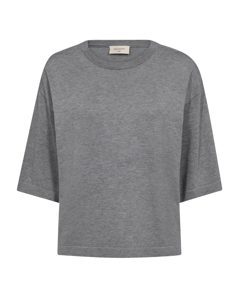 Freequent-Conny-Pullover-Dam-Medium-Grey-Melange-1