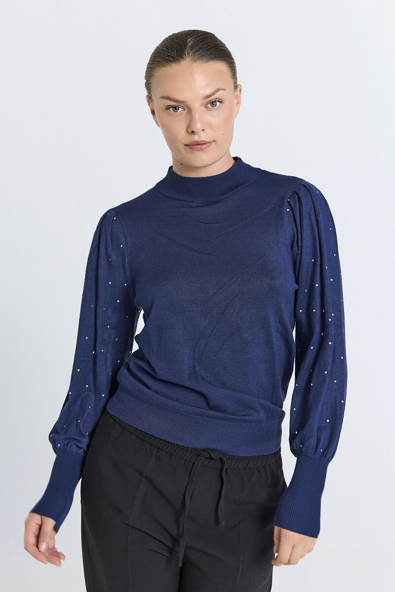 Freequent-Dotka-Pullover-Dam-Patriot-Blue-1